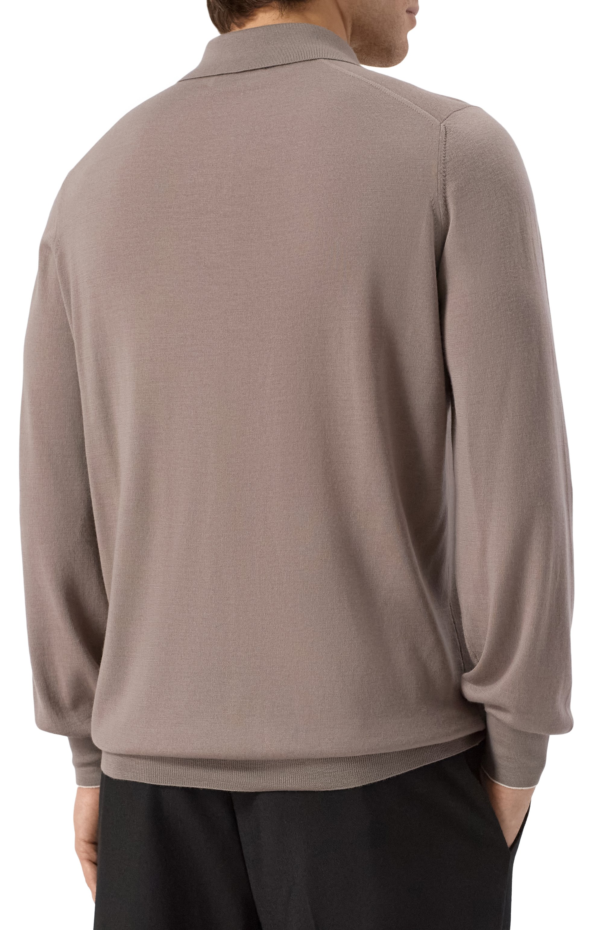 Поло из шерсти и кашемира BRUNELLO CUCINELLI, арт. M2400295, фото 4