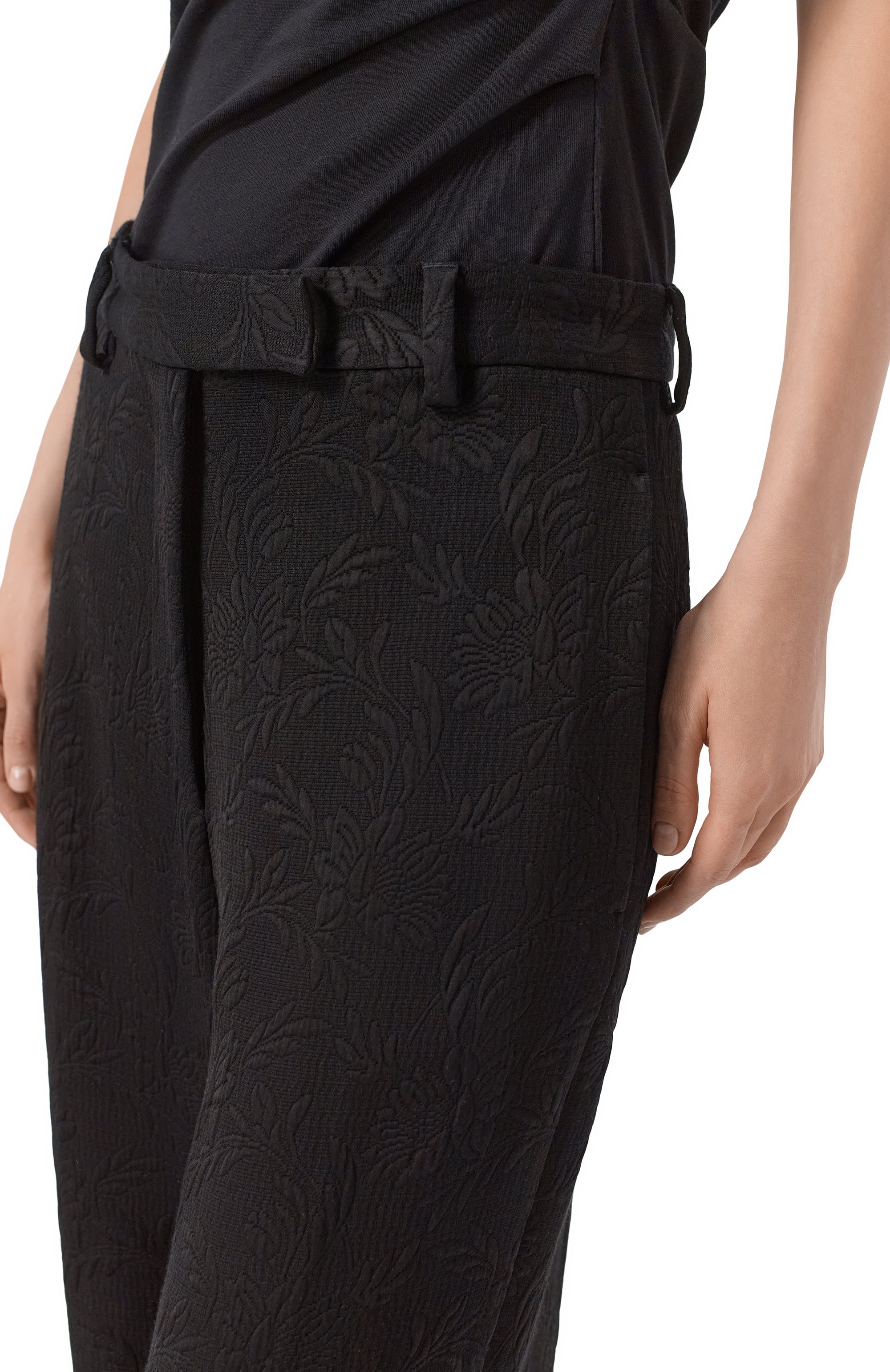 Брюки из вискозы и хлопка DRIES VAN NOTEN, арт. 261-010946/3265, фото 5