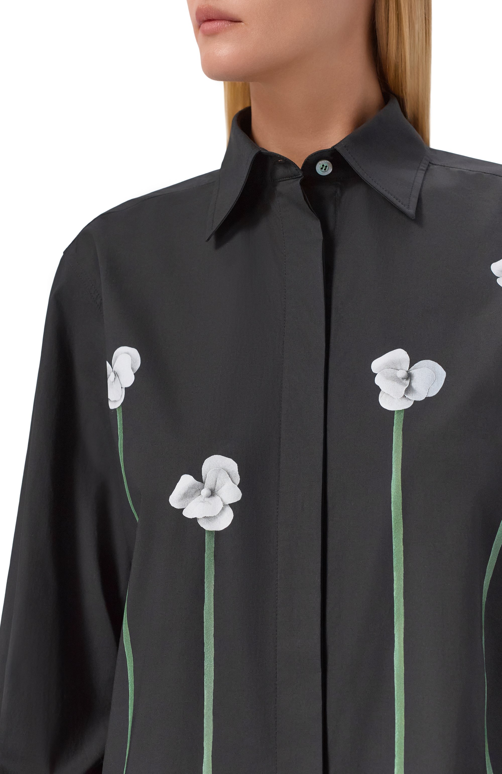 Хлопковая рубашка MOSCHINO, арт. A0221/0431, фото 5