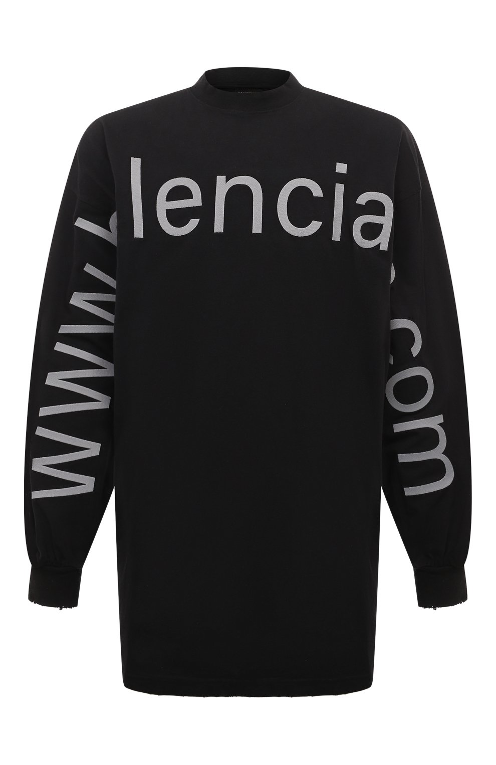 Хлопковый лонгслив BALENCIAGA, арт. 739027/T0V01, фото 1