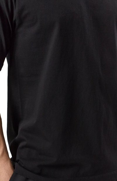 Хлопковая футболка RICK OWENS, арт. RU01E5232/JA, фото 5