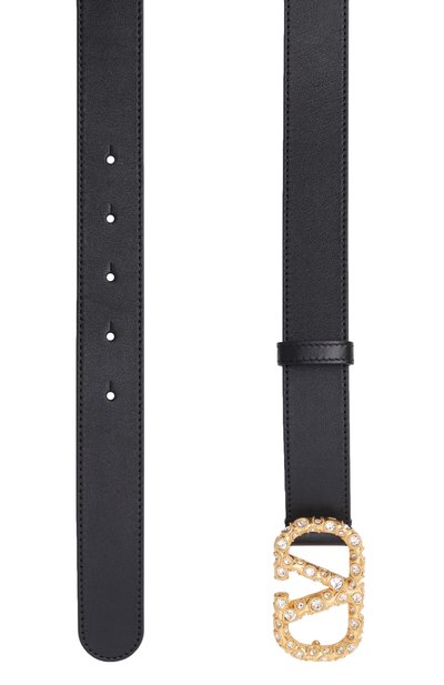 Кожаный ремень VALENTINO, арт. 7W2T0SM9/GBI, фото 3