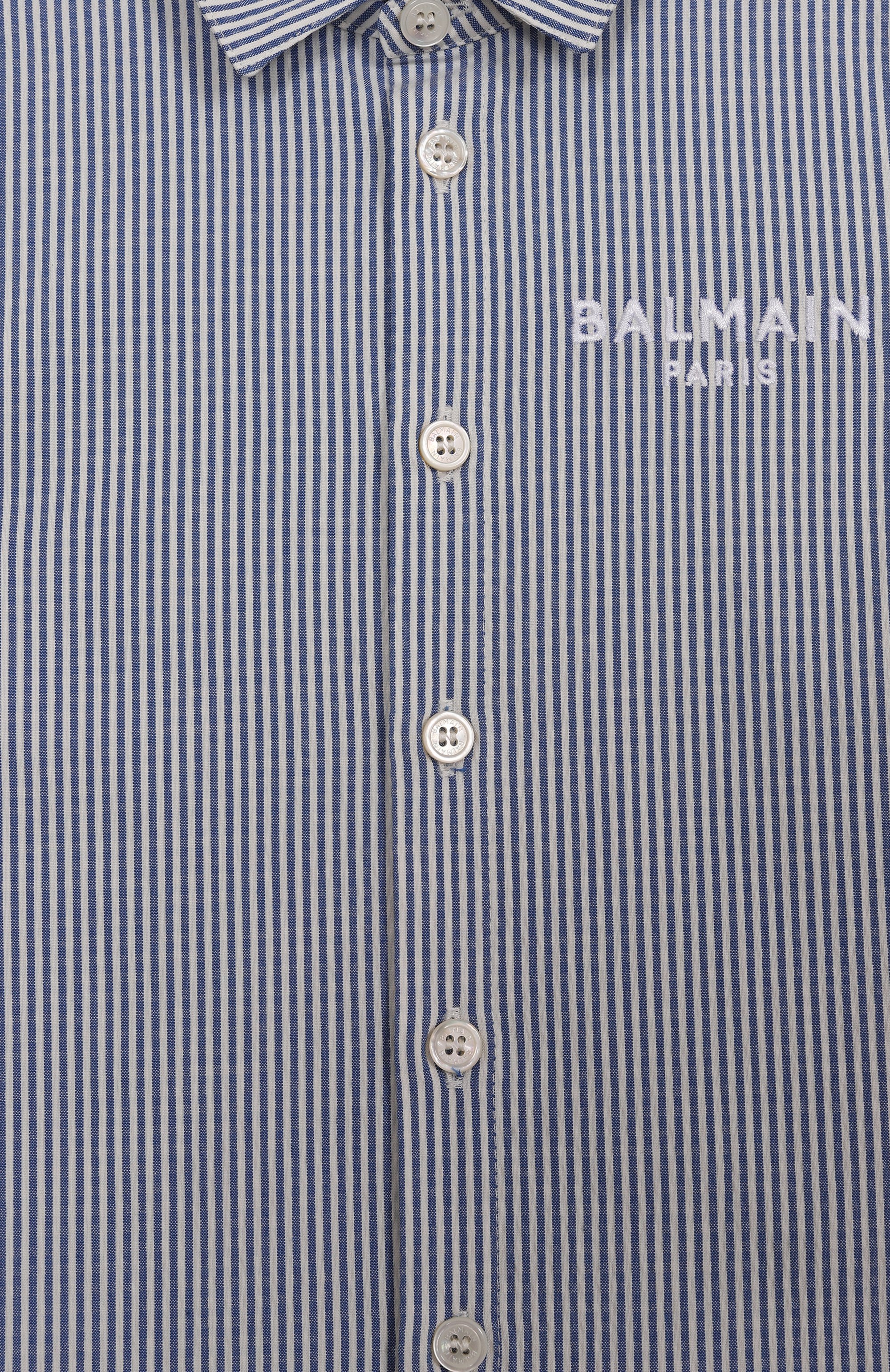 Хлопковая рубашка BALMAIN, арт. BW5511, фото 3