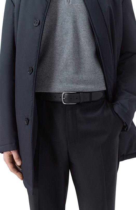 Кожаный ремень MVST 67U.0004/CERV0 Чёрный  67U.0004/CERV0 Фото 2