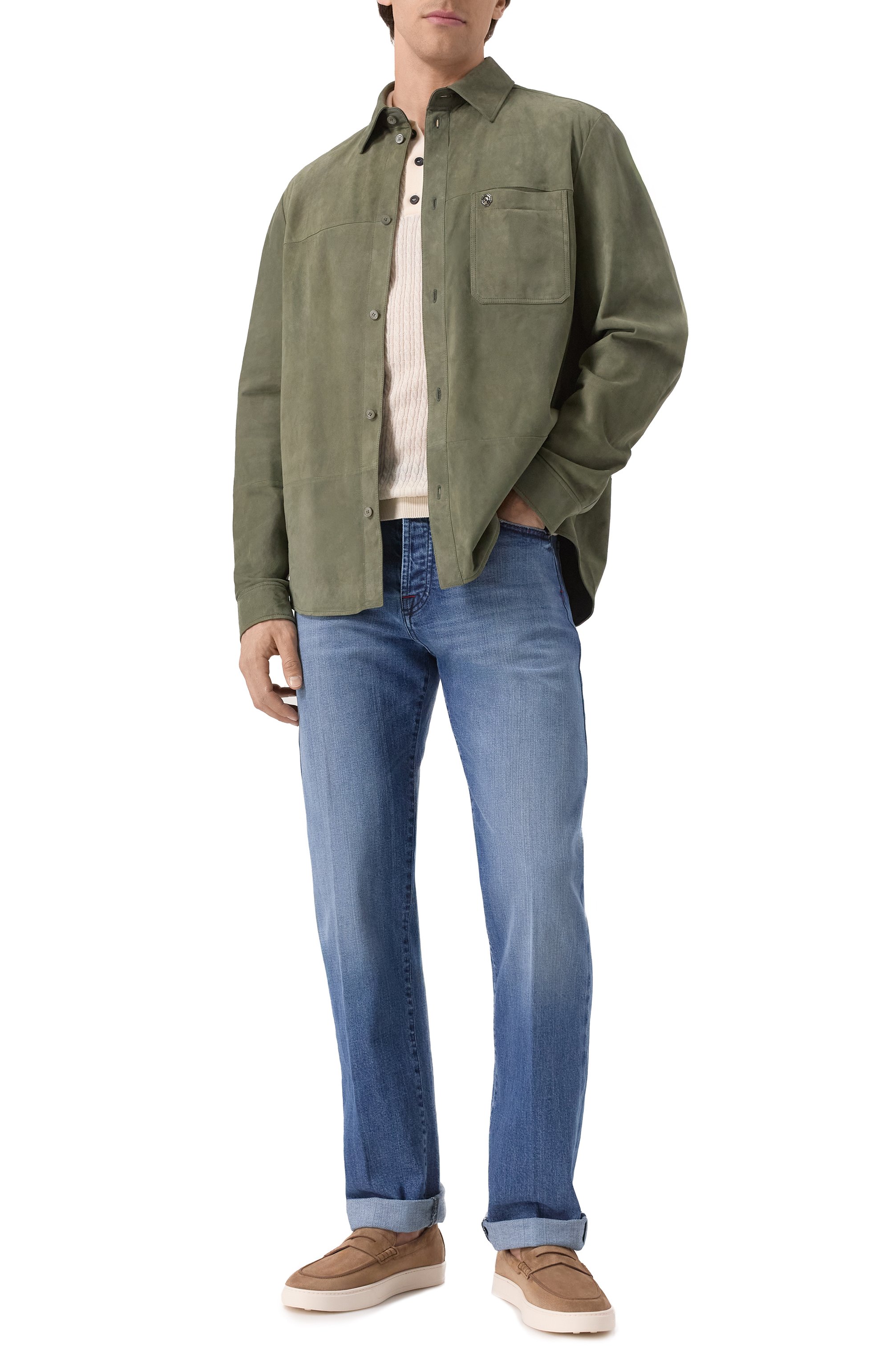 Замшевые пенни-лоферы TOD’S, арт. XXM04L00640RE0, фото 2