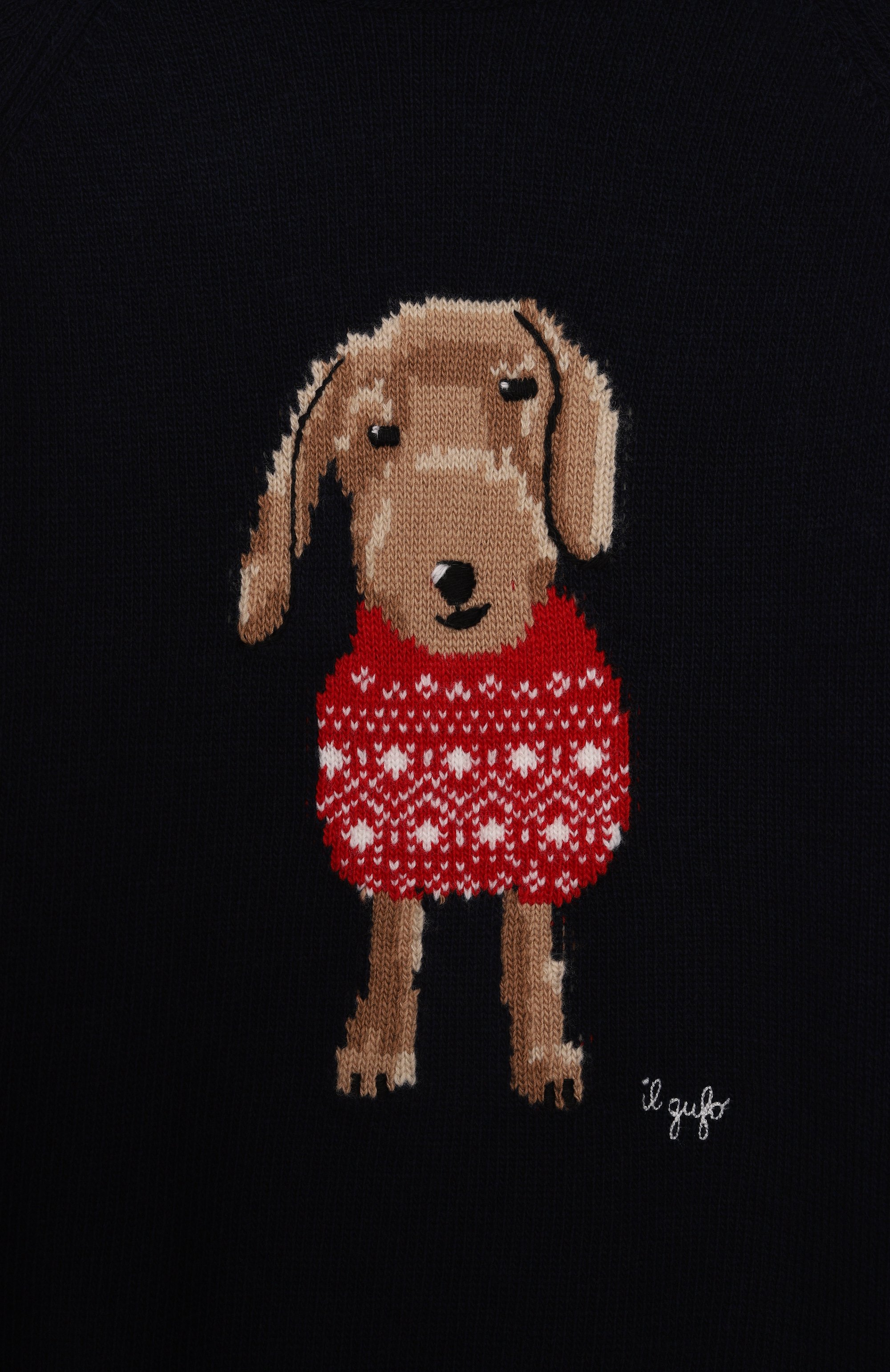 Шерстяной свитер IL GUFO, арт. A25GMA0008EM220/10-14, фото 3