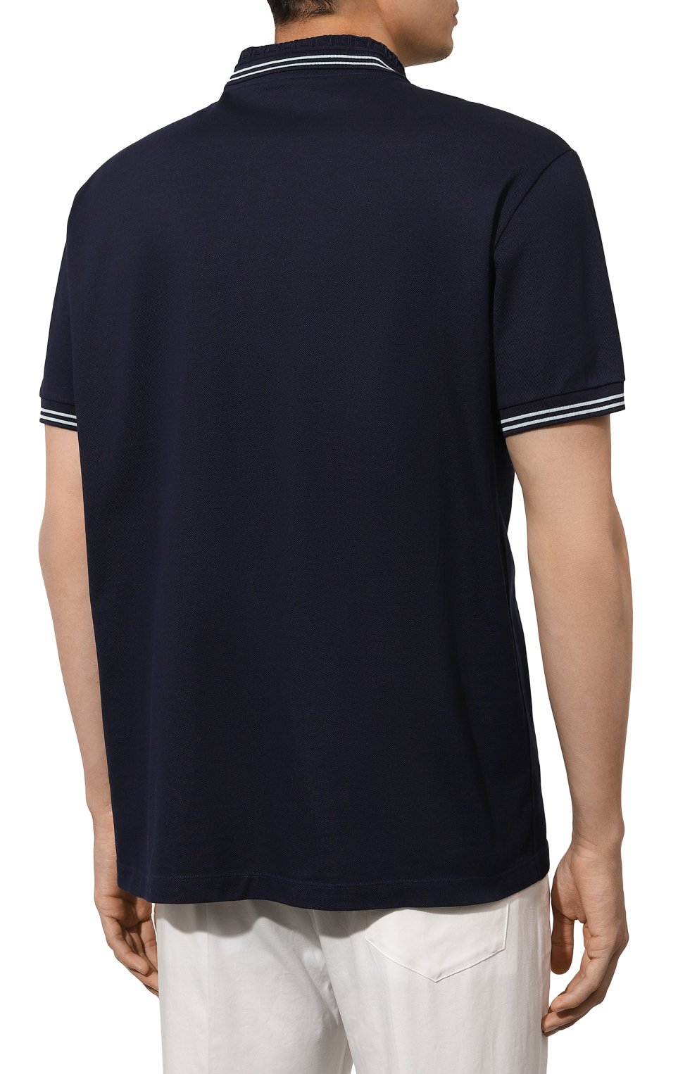 Хлопковое поло VERSACE, арт. 1013910/1A09860, фото 4