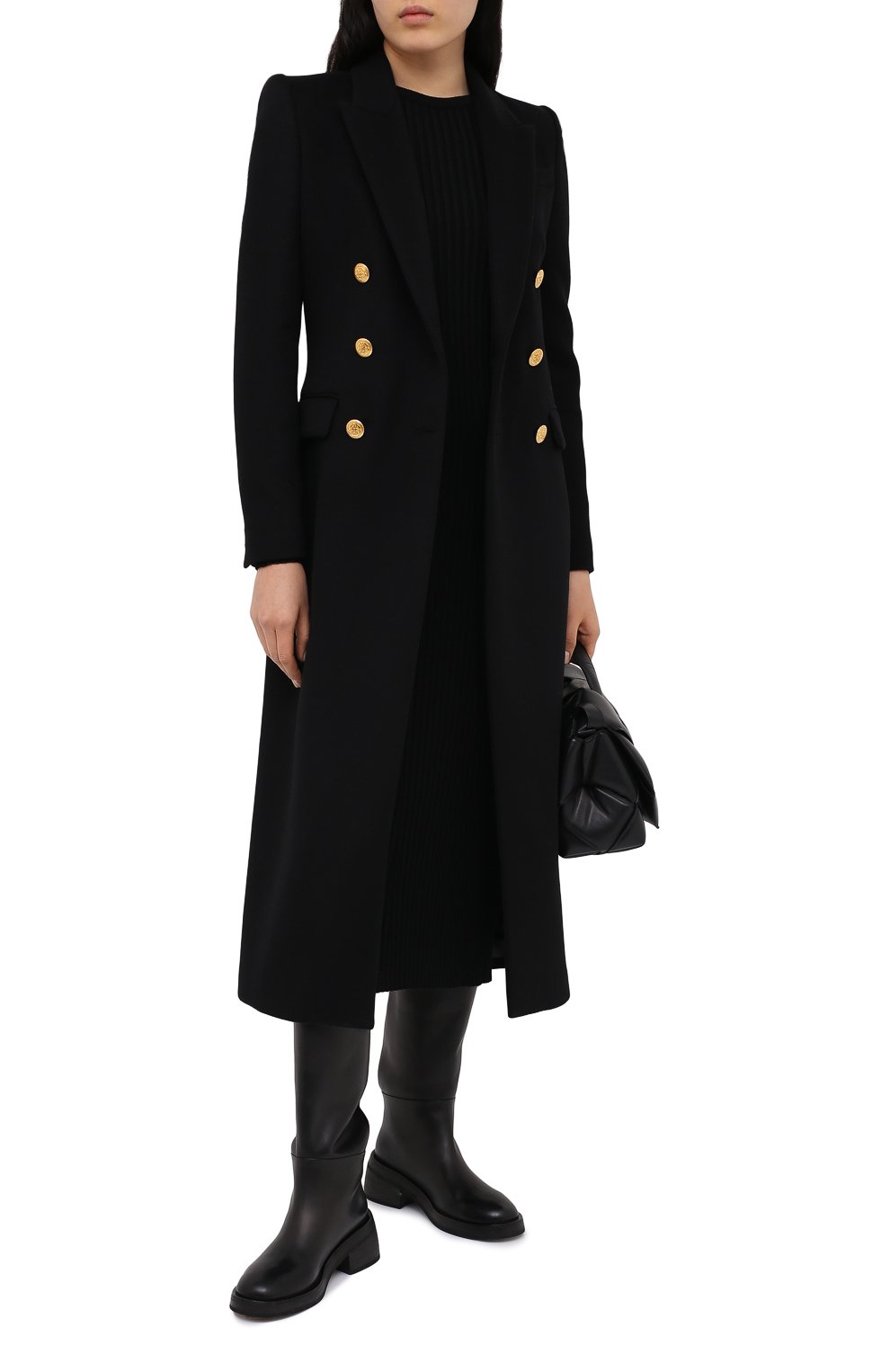 Шерстяное пальто ALEXANDER MCQUEEN, арт. 636714/QKAAC, фото 2