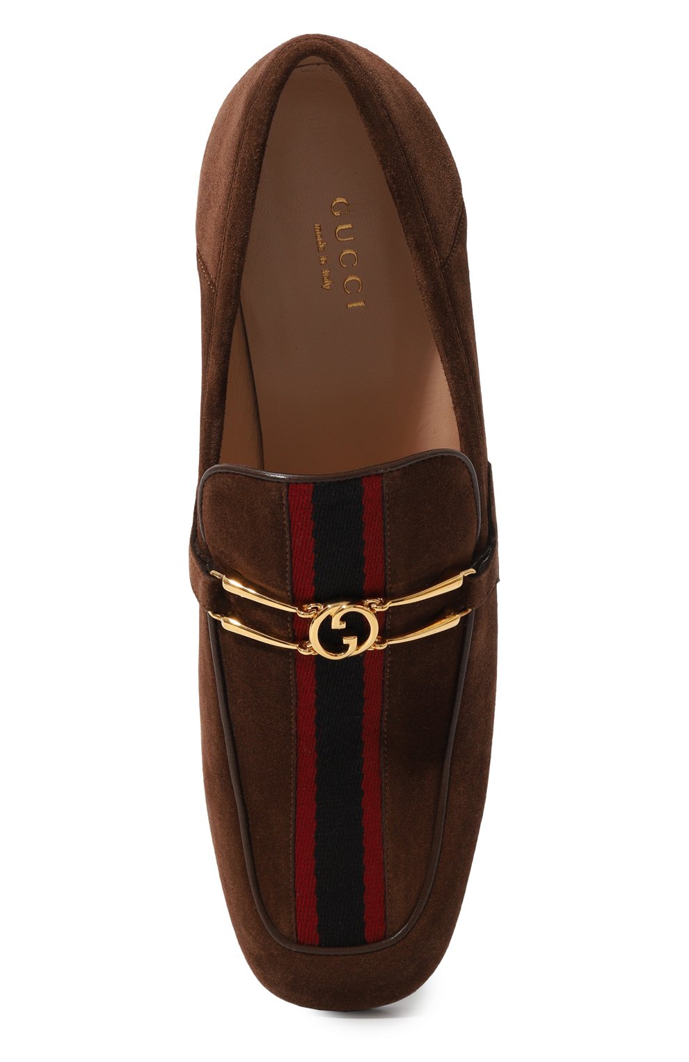 Замшевые лоферы GUCCI, арт. 602495 1DP40, фото 6