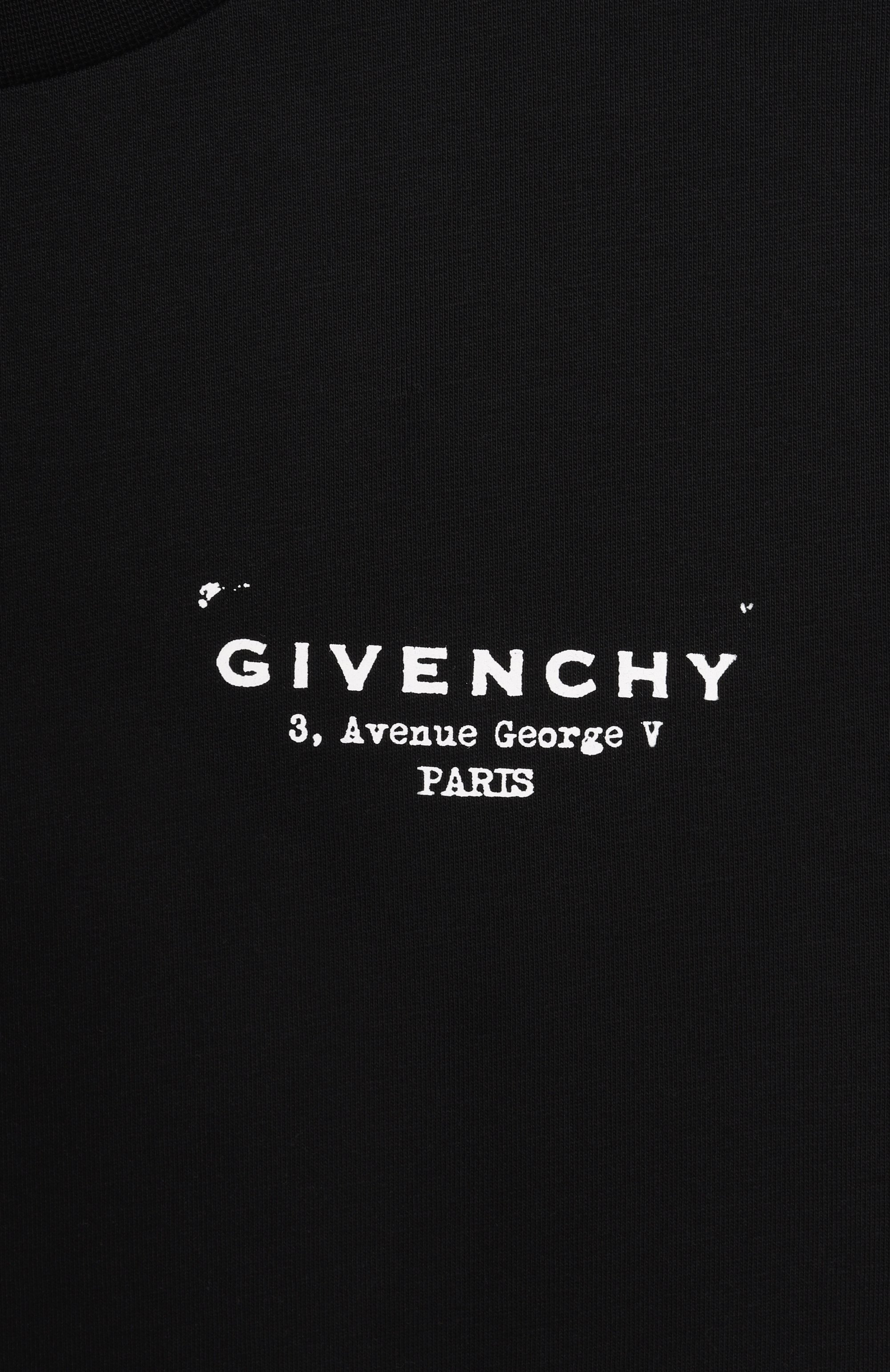 Хлопковая футболка GIVENCHY, арт. H31075, фото 3