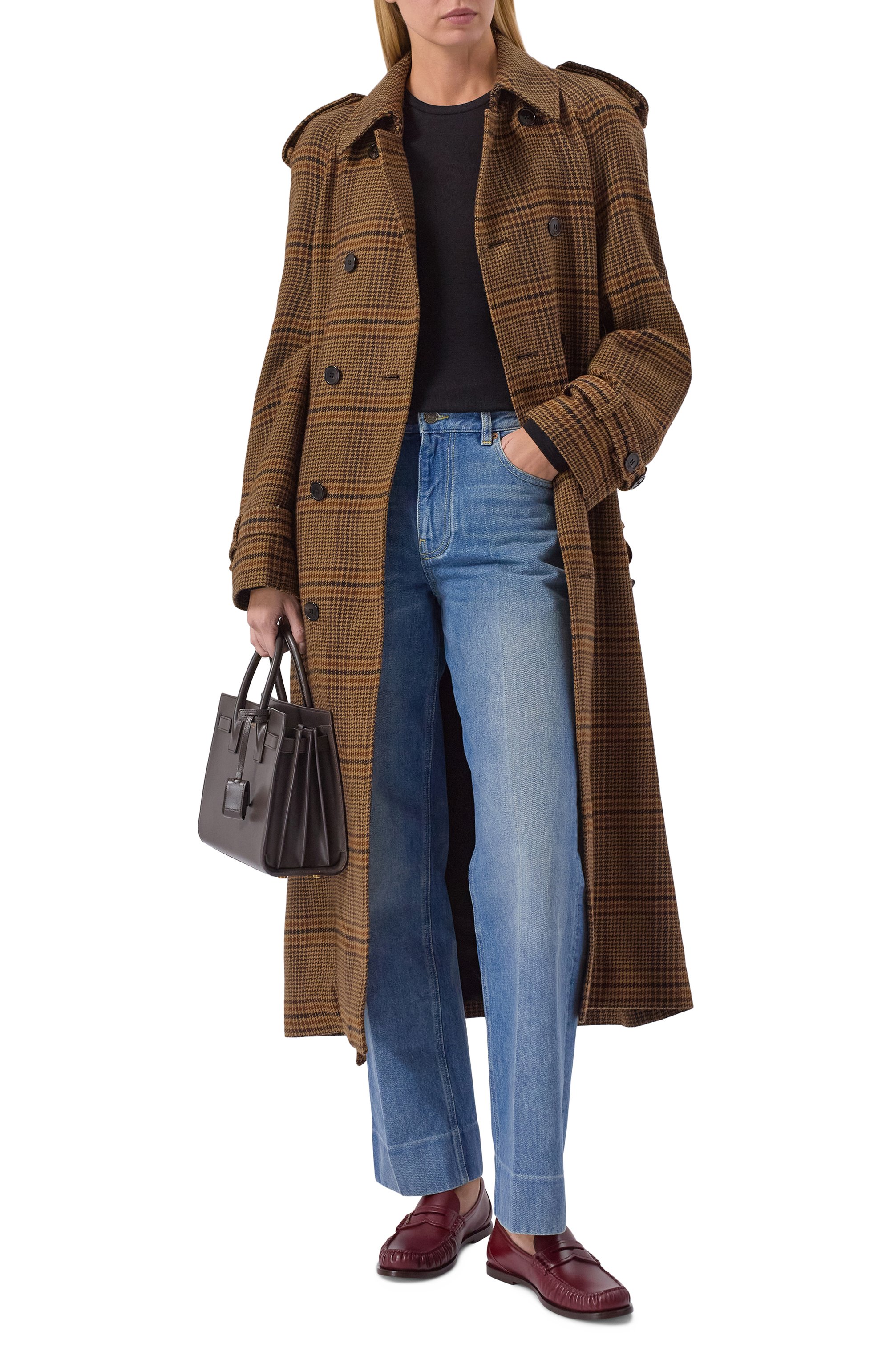 Кожаные пенни-лофе ры SAINT LAURENT, арт. 820648/AAELH, фото 3