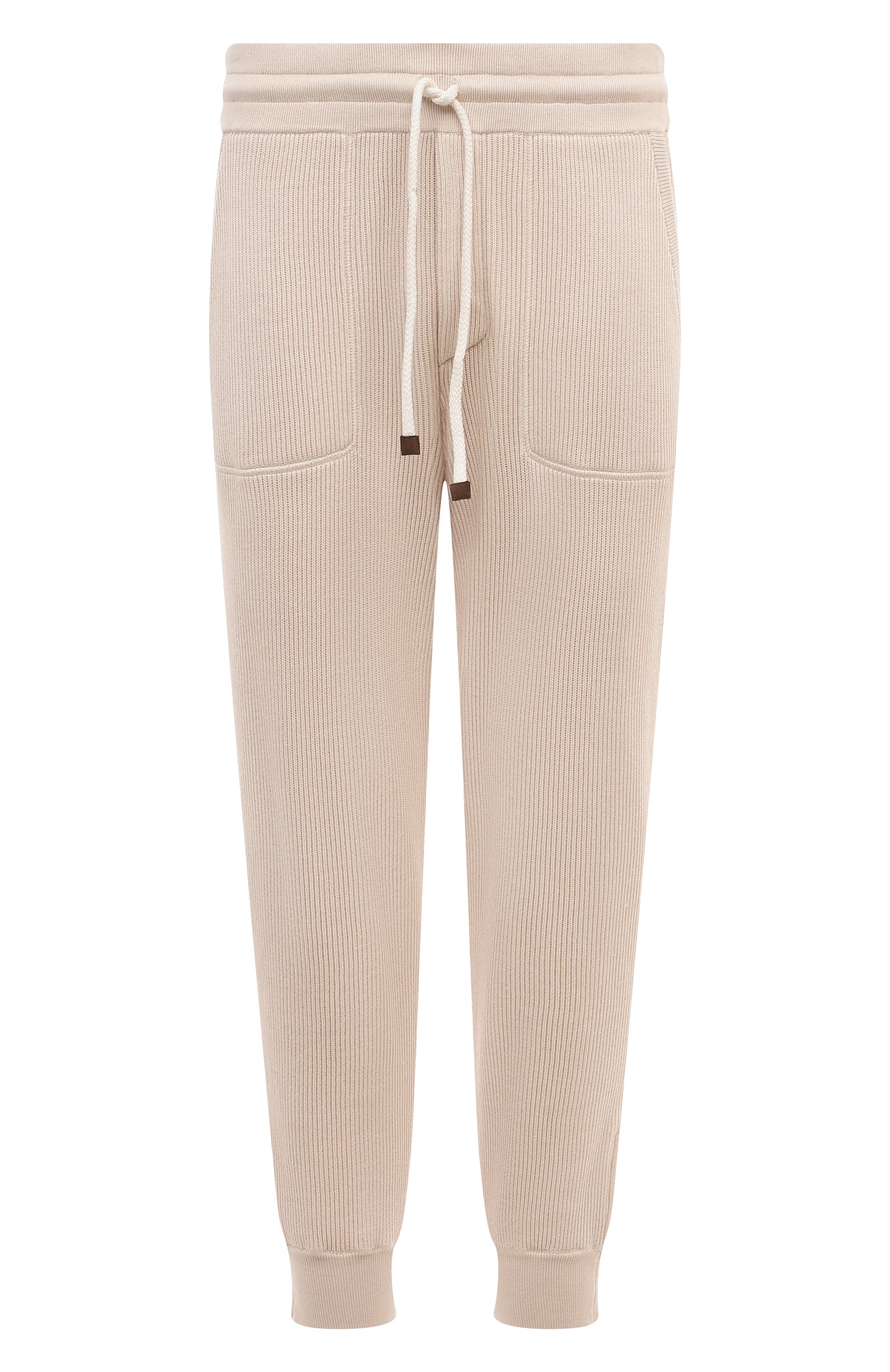 Хлопковые джоггеры BRUNELLO CUCINELLI, арт. M2920B2310, фото 1