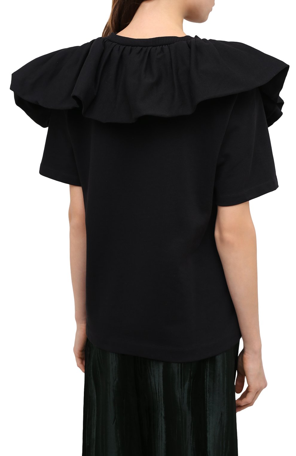 Хлопковый футболка DRIES VAN NOTEN, арт. 202-11183-1619, фото 4