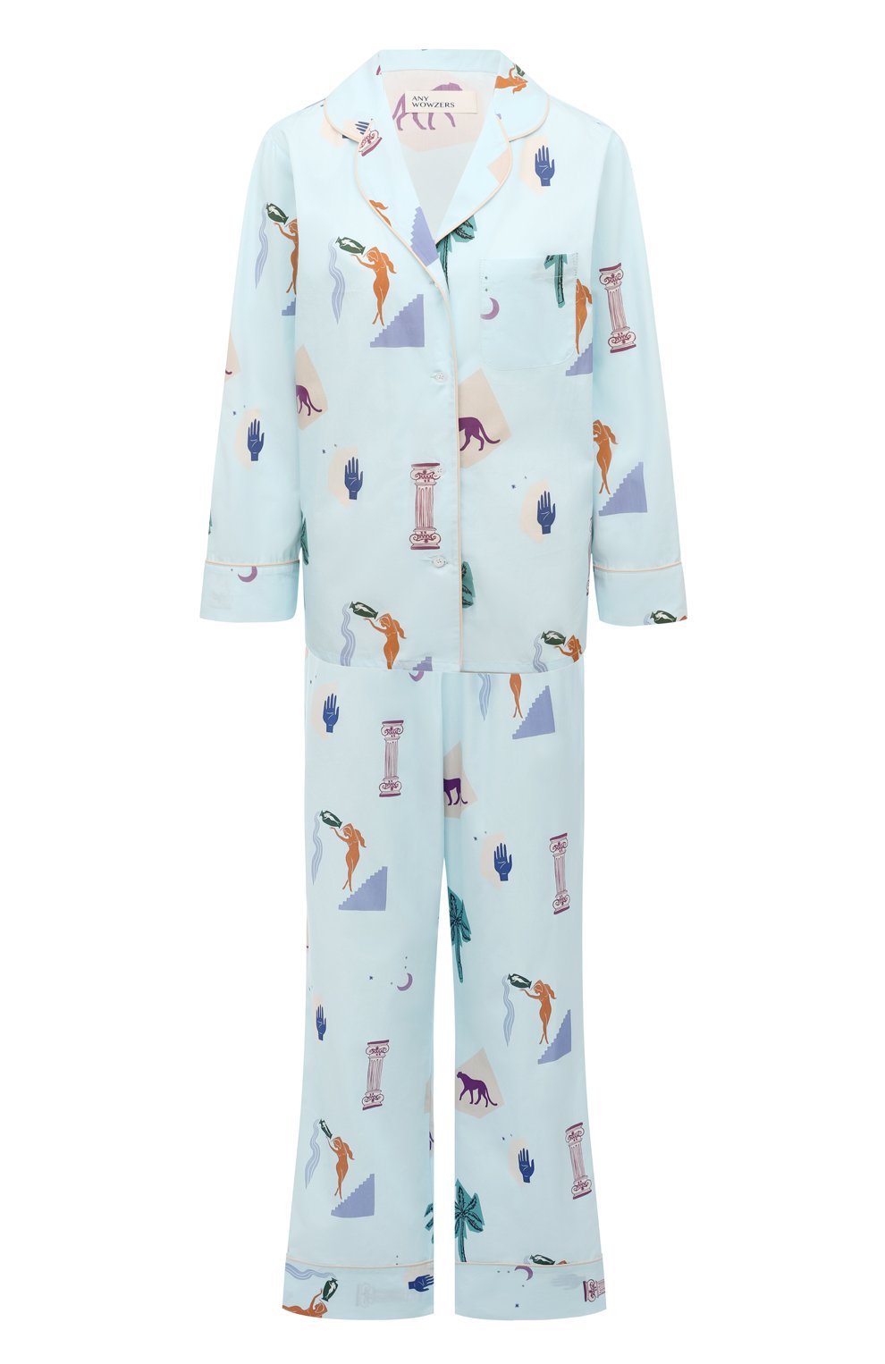 Хлопковая пижама ANY WOWZERS, арт. CLS02-PRS, фото 1