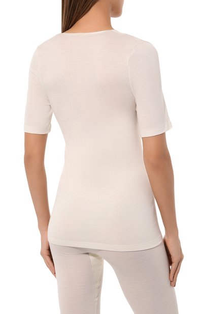 Футболка из шерсти и шелка HANRO, арт. 071417, фото 4