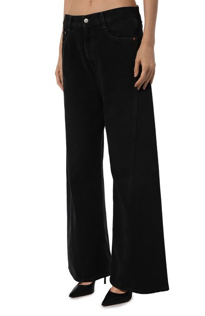 Джинсы MM6 черного цвета по цене 53250 руб., арт. S52LA0199/S30743, фото 3 Джинсы MM6, арт. S52LA0199/S30743, фото 3