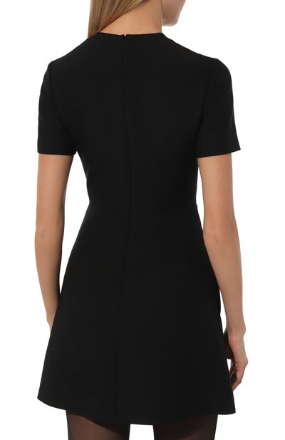 Платье из шерсти и шелка VALENTINO, арт. 5B3VA9C51CF, фото 4