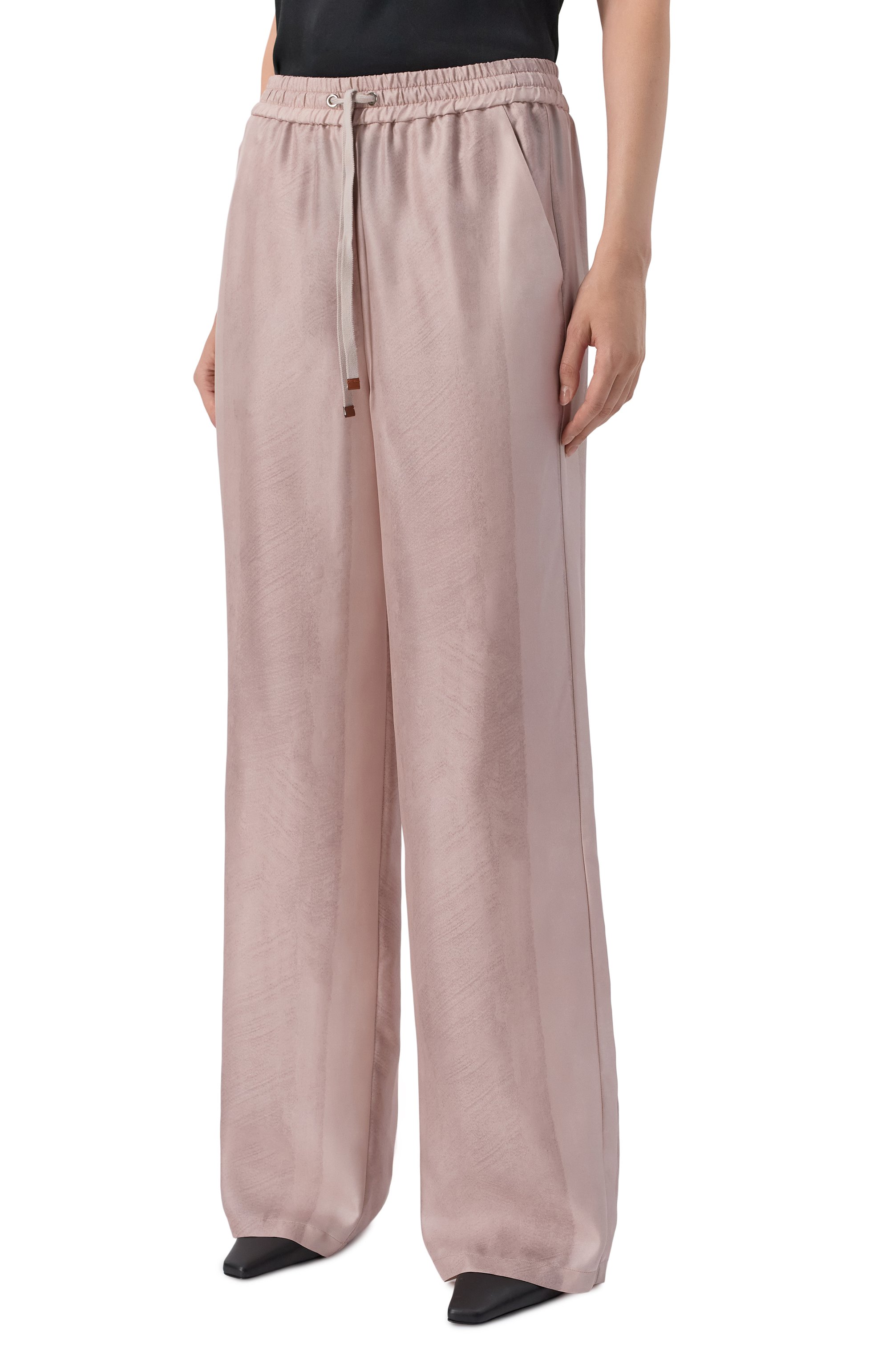 Шелковые брюки LORENA ANTONIAZZI, арт. P2657PA31A/5218, фото 3