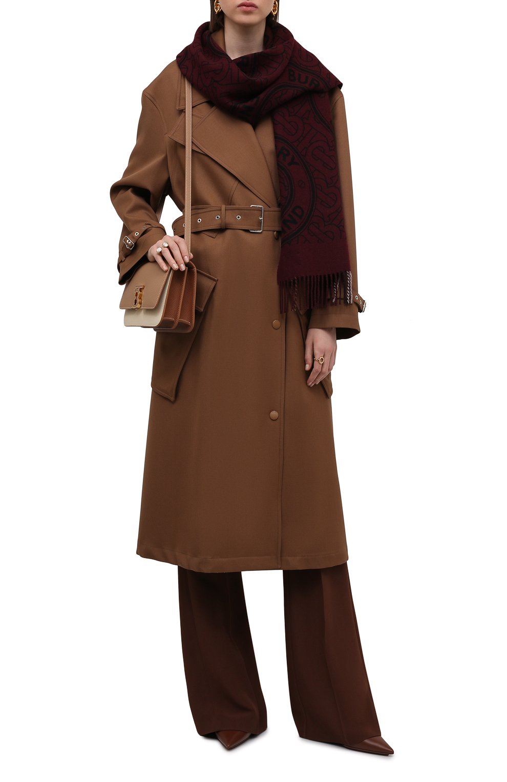 Кашемировый шарф BURBERRY, арт. 8049010, фото 2