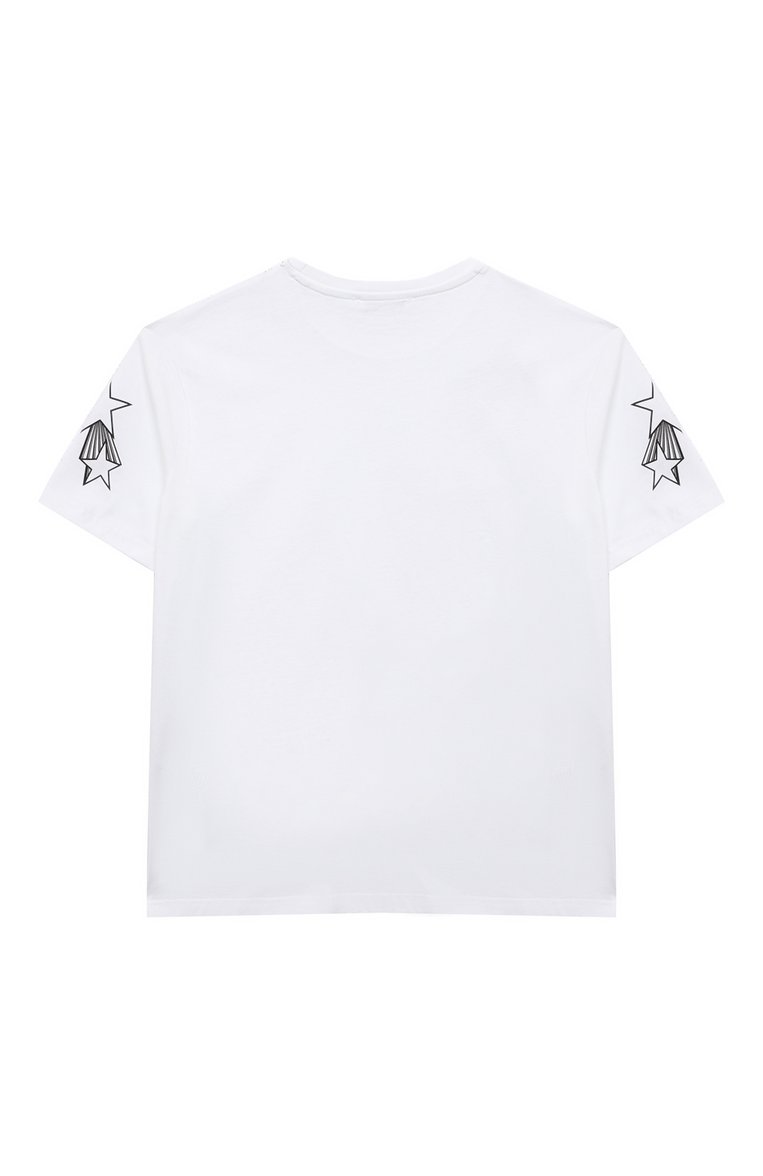 Хлопковая футболка MSGM KIDS, арт. F3MSJGTH135, фото 1