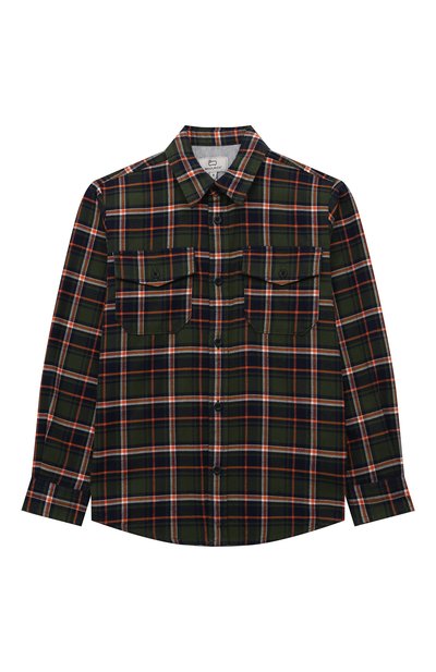 Хлопковая рубашка WOOLRICH, арт. CFWKSI0053MR/UT3151, фото 1
