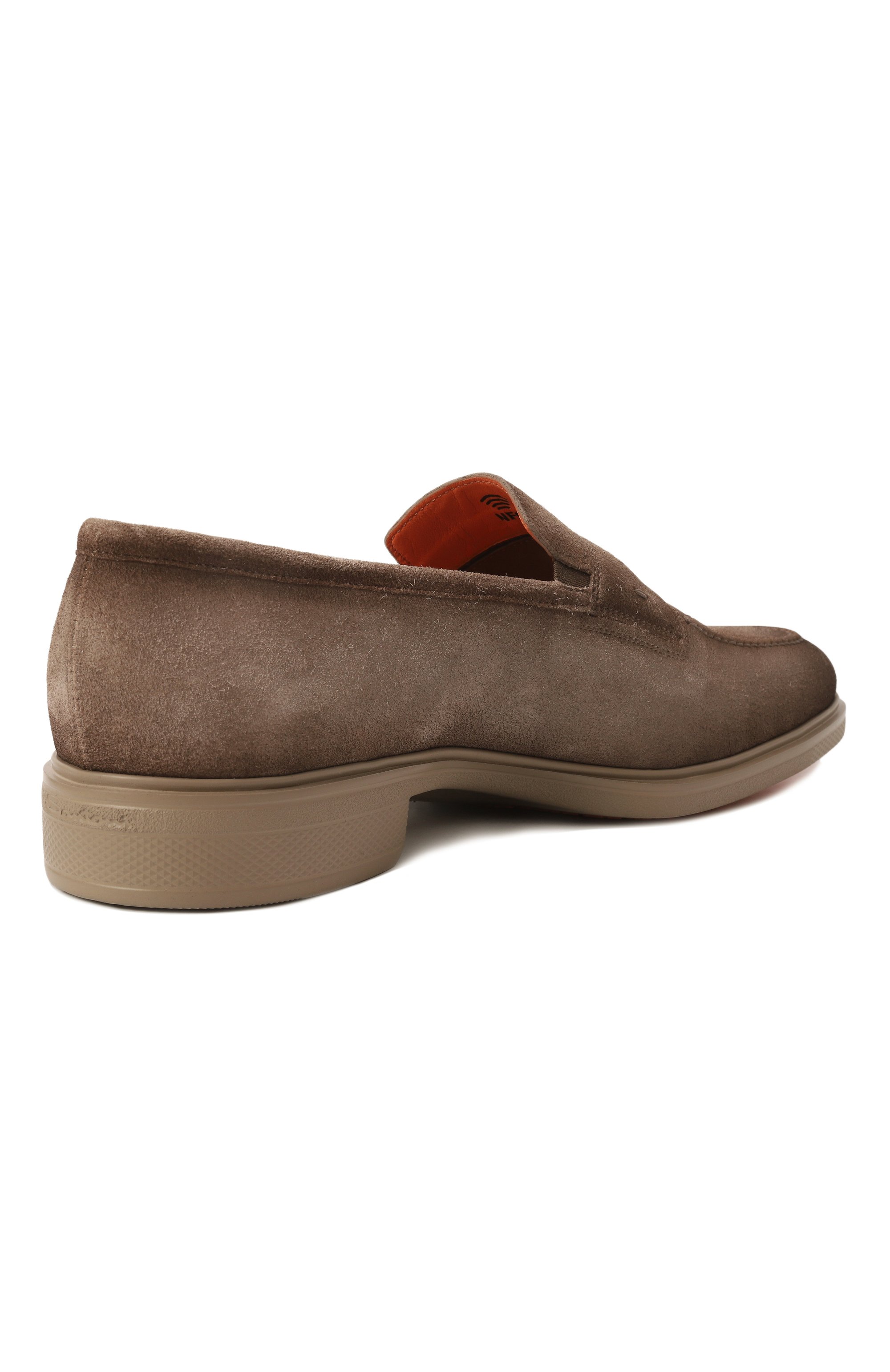 Замшевые лоферы easy on SANTONI, арт. MGEG18964TAUXGEX, фото 5