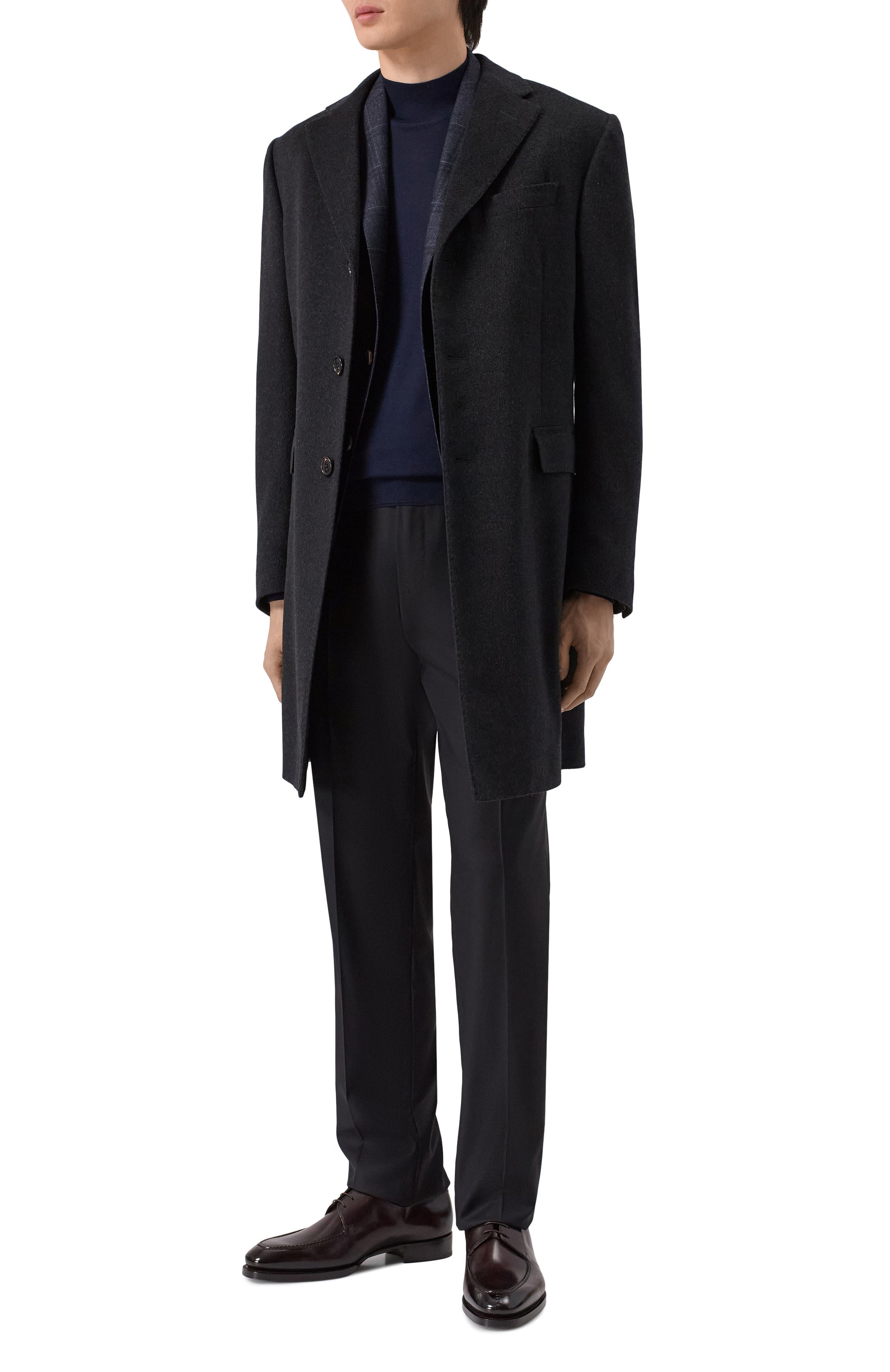 Кожаные дерби adrian SANTONI, арт. MLAG18888DD3HF0Y, фото 2