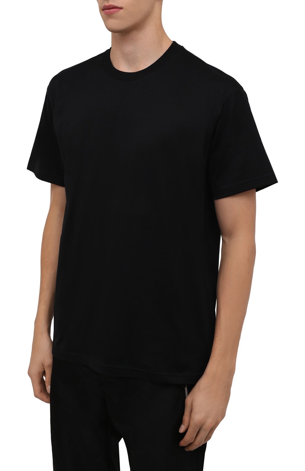 Хлопковая футболка BURBERRY, арт. 8045544, фото 3