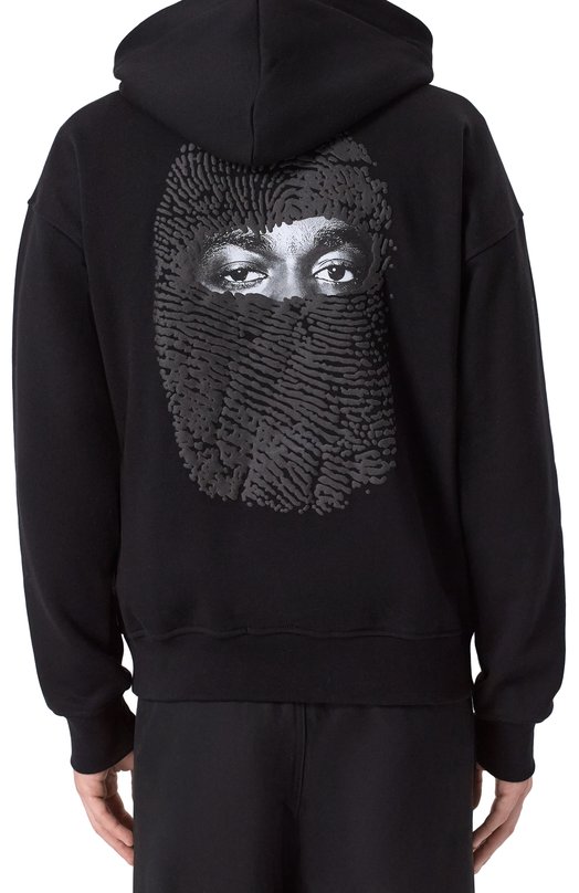 Хлопковое худи Comme des Fuckdown CFABM01796 Чёрный  CFABM01796 Фото 4