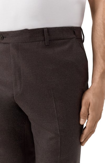 Шерстяные брюки CORNELIANI, арт. 264B08-2618581, фото 5