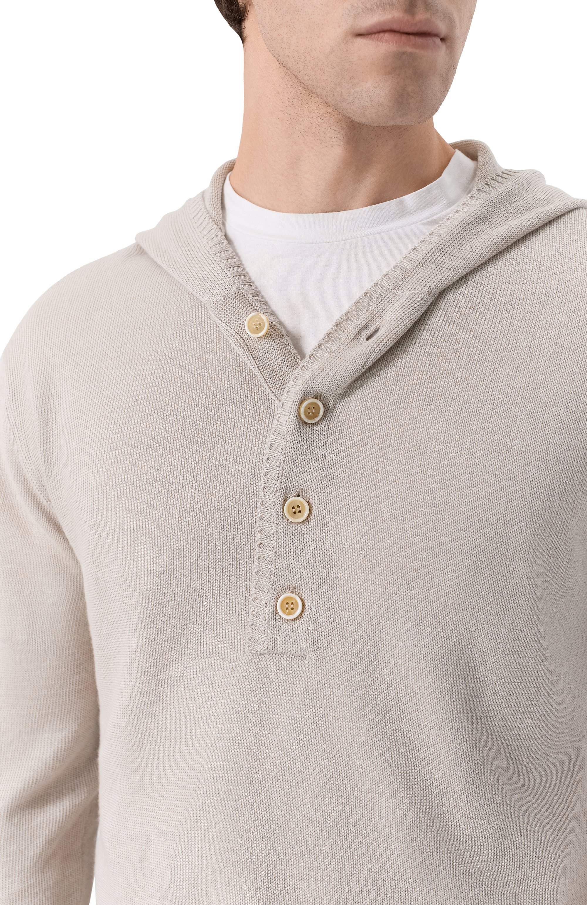 Худи изо льна и кашемира MVST, арт. 25E/X1P/0/A003/7639, фото 5