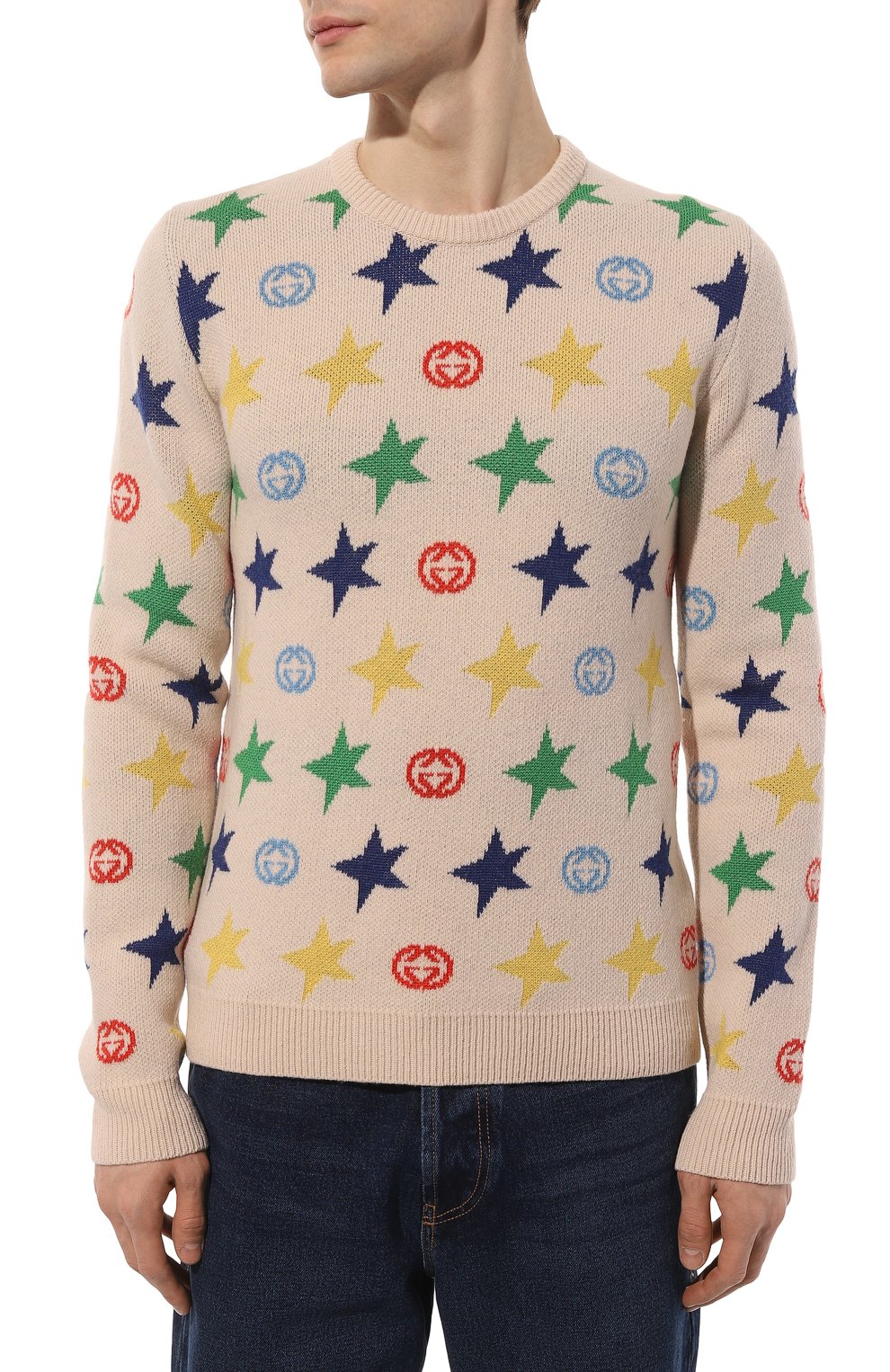 Шерстяной пуловер GUCCI, арт. 661835 XKBXY, фото 3