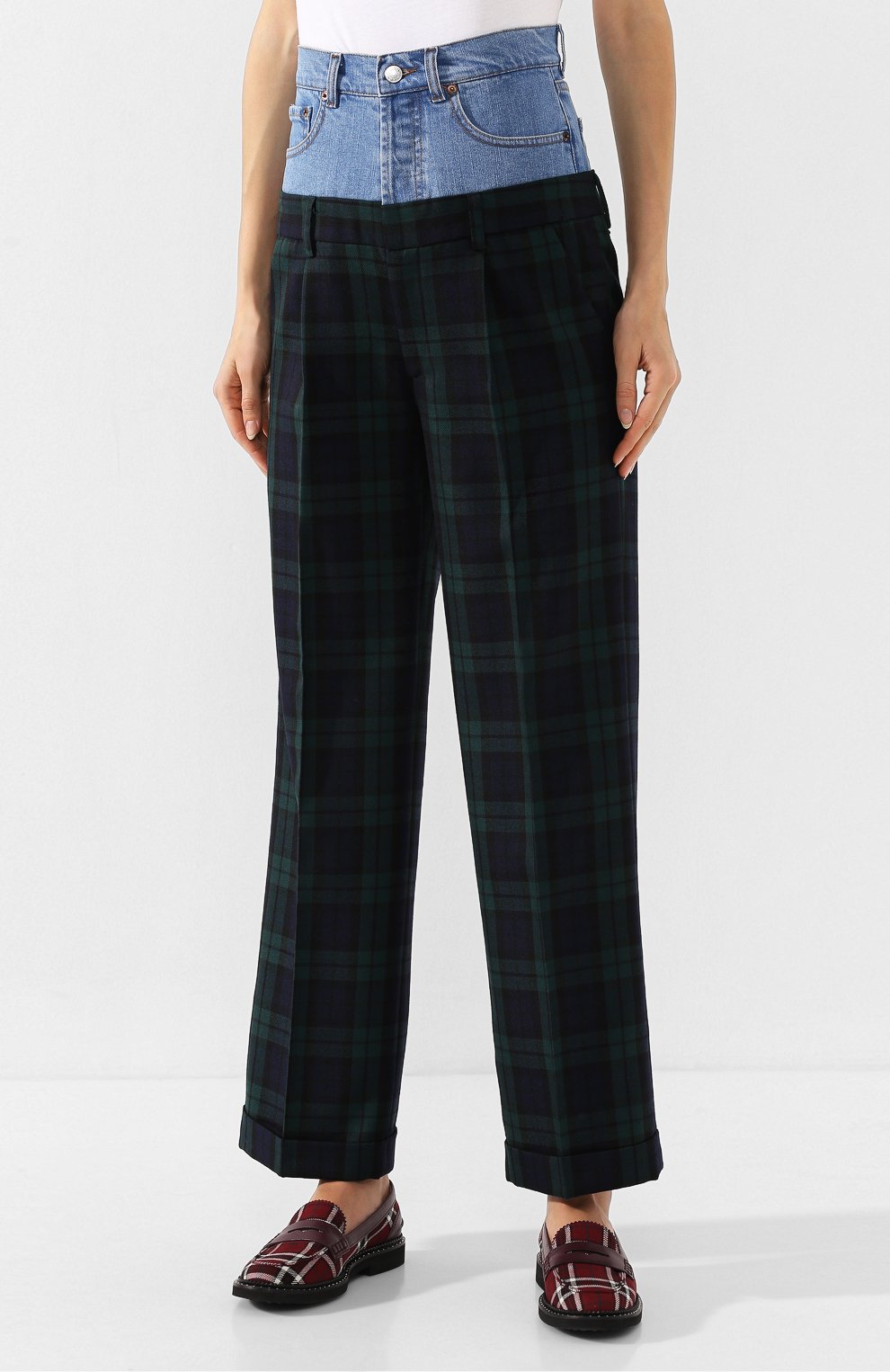 Шерстяные брюки FORTE DEI MARMI COUTURE, арт. FFW19-1005, фото 3
