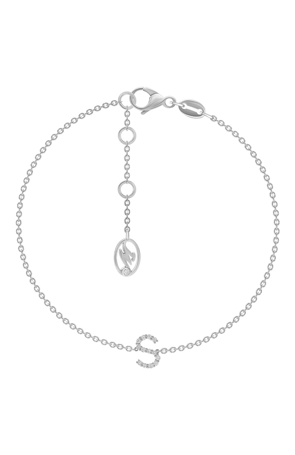 Браслет MERCURY, арт. MB/LETTER/WG/S, фото 1