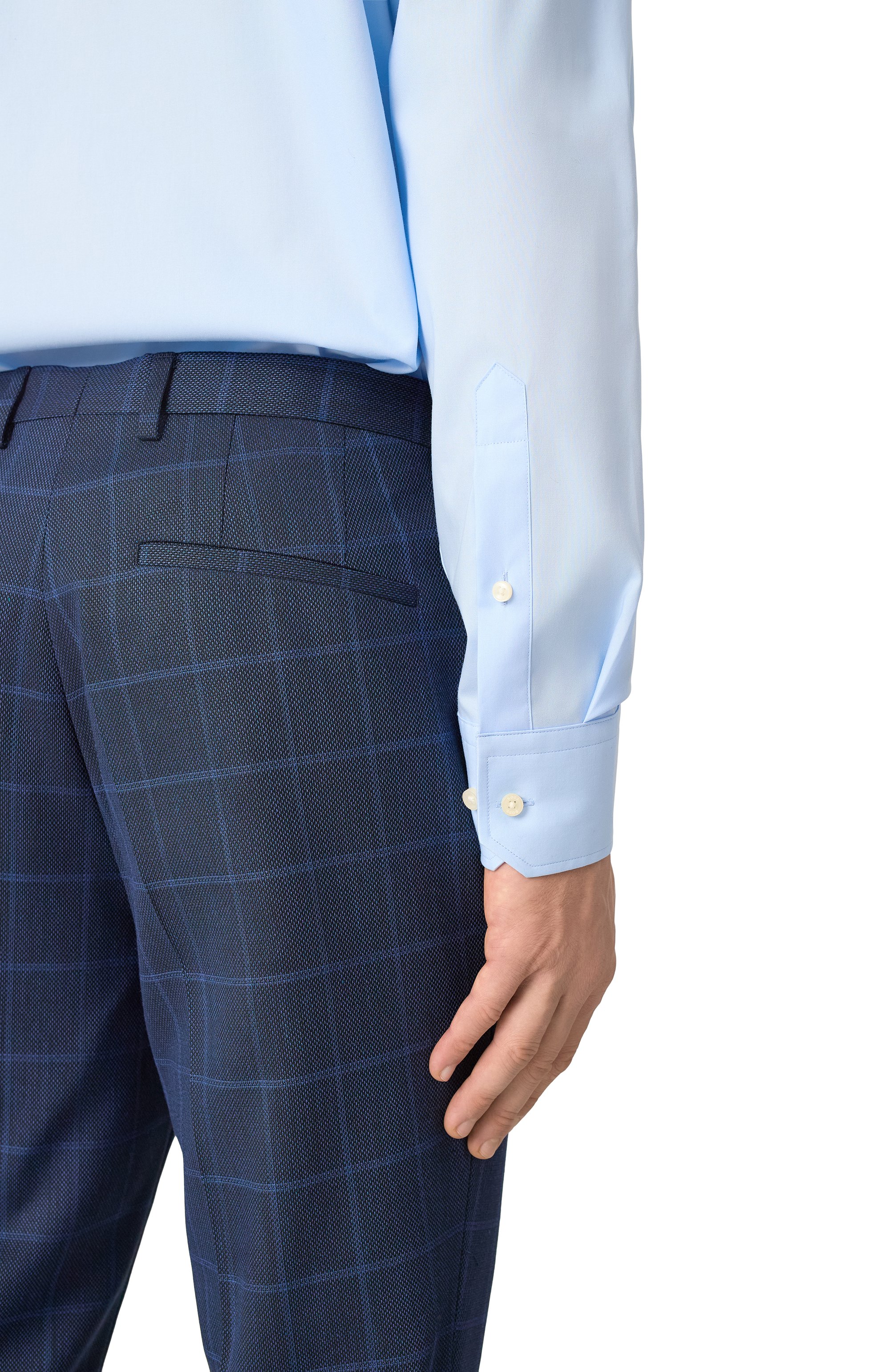 Хлопковая сорочка BOSS, арт. 50473265, фото 5