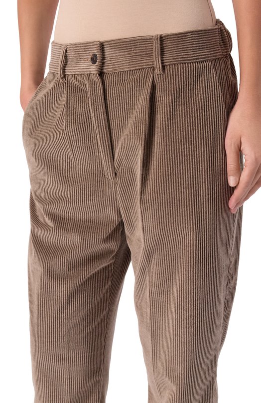Вельветовые брюки Kiton D50105S06325 Бежевый  D50105S06325 Фото 5