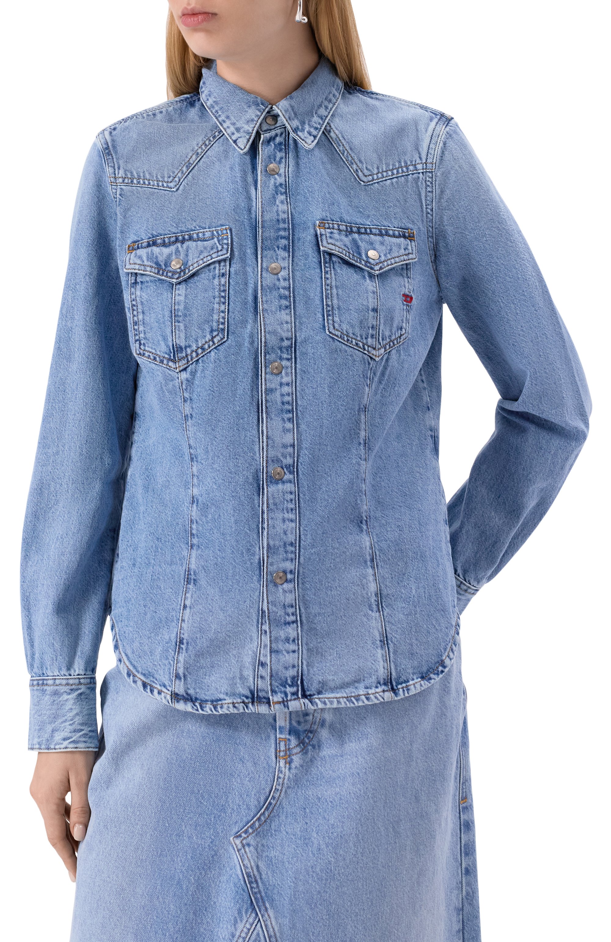 Джинсовая рубашка DIESEL, арт. A09966/068KC, фото 3