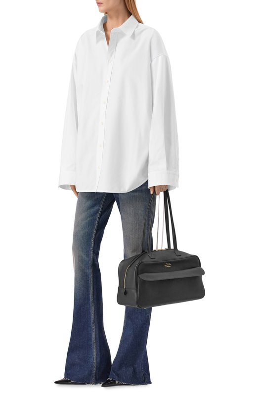 Сумка Carrie Bowling medium Balenciaga 826425/2ABNQ Чёрный  826425/2ABNQ Фото 3