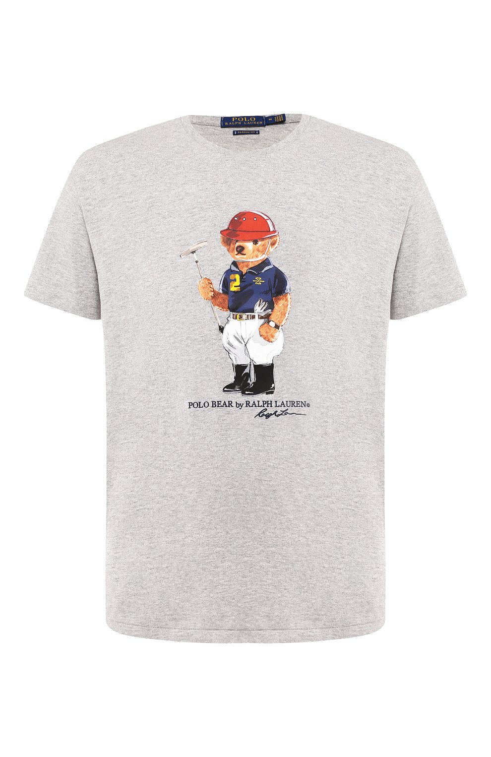 Хлопковая футболка  POLO RALPH LAUREN, арт. 710740346, фото 1