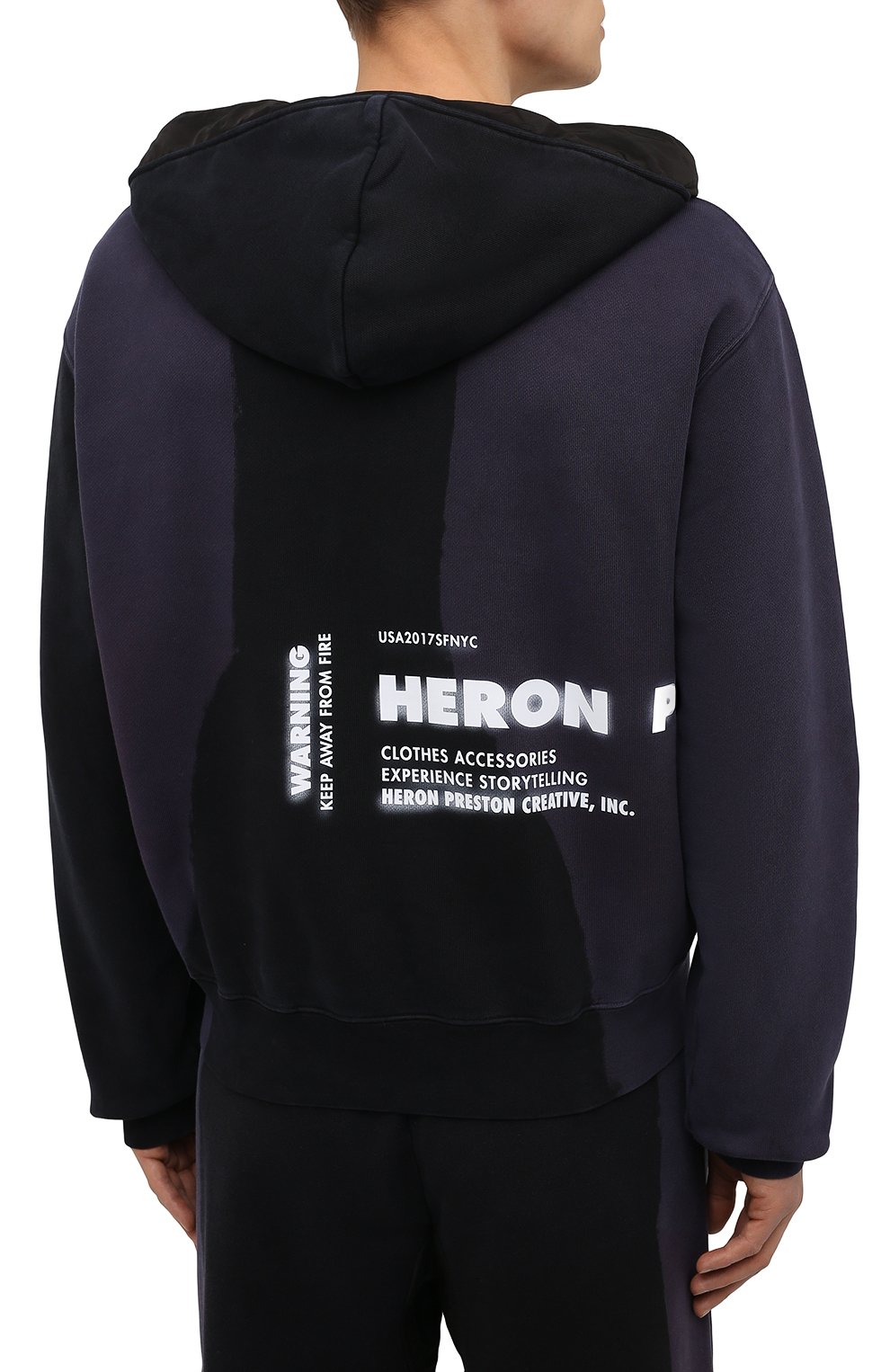 Хлопковое худи heron preston x cat HERON PRESTON, арт. HMBB020S21JER0011018, фото 4