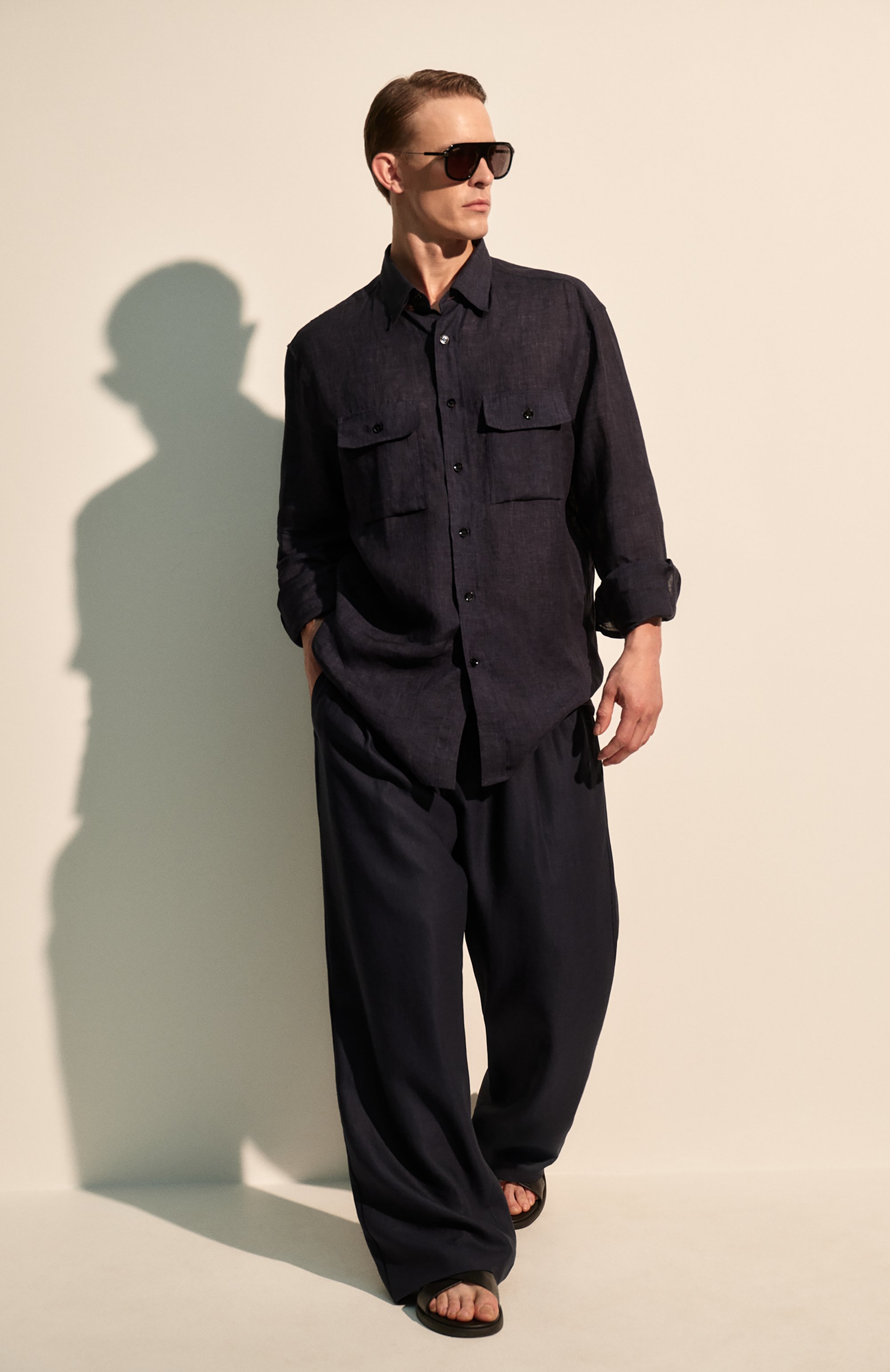 Кожаные шлепанцы DOUCAL'S, арт. DU2859MYK0UF235NN00, фото 7