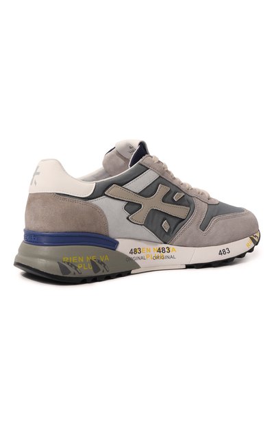 Комбинированные кроссовки PREMIATA синего цвета по цене 32100 руб., арт. MICK/VAR 6611, фото 5 Комбинированные кроссовки PREMIATA, арт. MICK/VAR 6611, фото 5