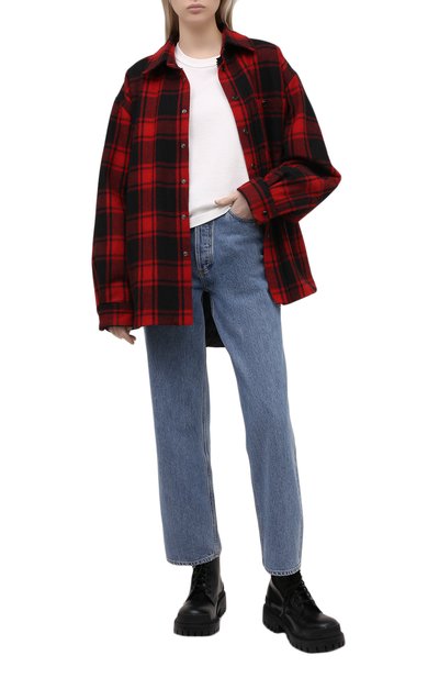 Хлопковая футболка ALEXANDER WANG белого цвета по цене 14350 руб., арт. 1CC2201392, фото 2 Хлопковая футболка ALEXANDER WANG, арт. 1CC2201392, фото 2
