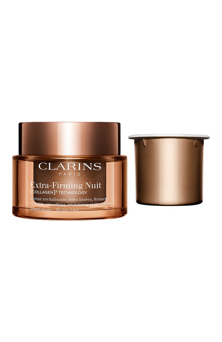 Регенерирующий ночной крем для любого типа кожи extra-firming (50ml) CLARINS бесцветного цвета, арт. 80110140 | Фото 4 (Тип продукта: Кремы; Региональные ограничения белый список (Axapta Mercury): Не проставлено; Назначение: Для лица; Косметика кросс-кт: Антивозрастной уход; Нос: Не проставлено)