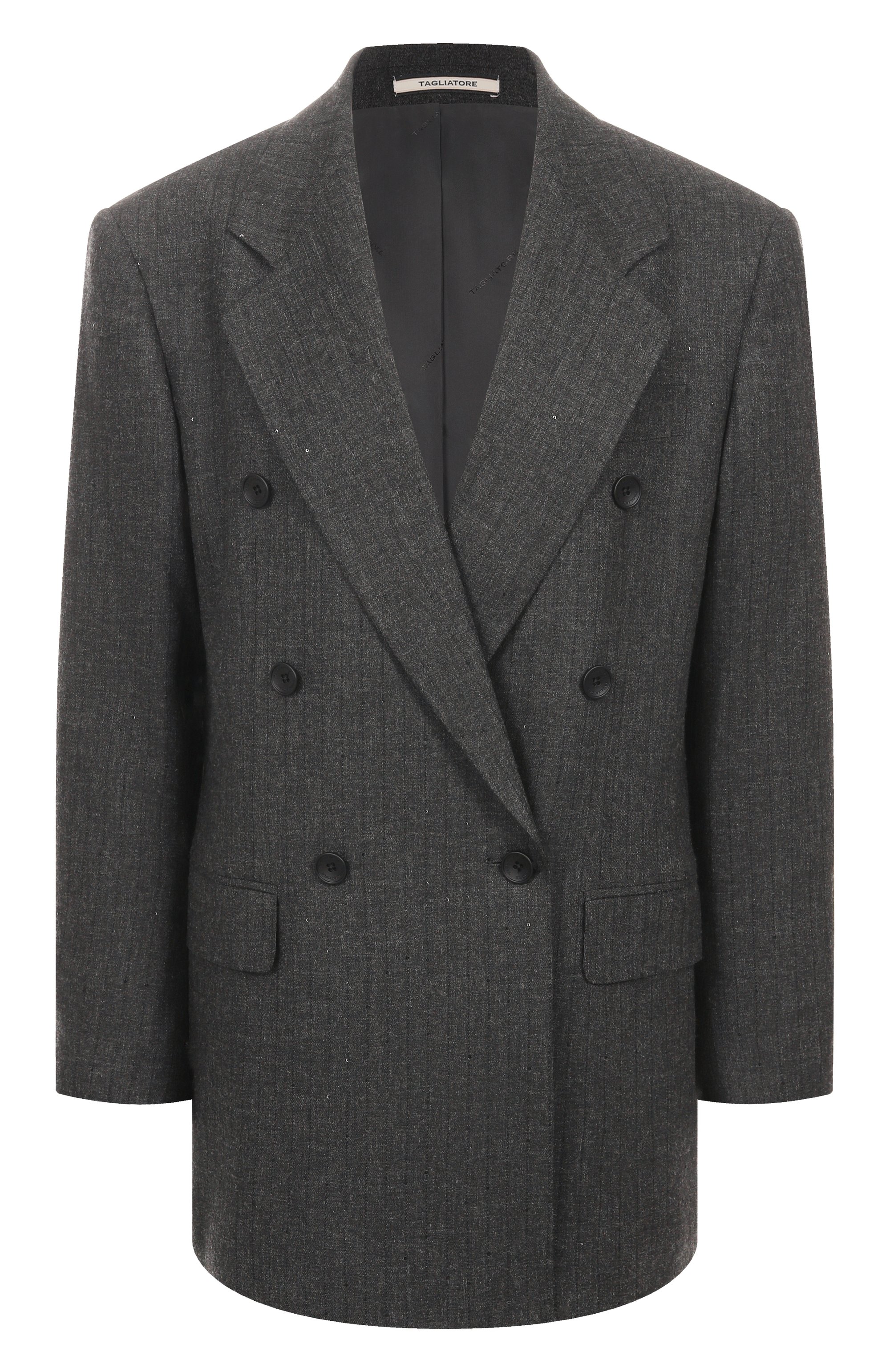 Жакет из вискозы и шерсти TAGLIATORE 0205, арт. J-L0RELEY19B/A40003, фото 1