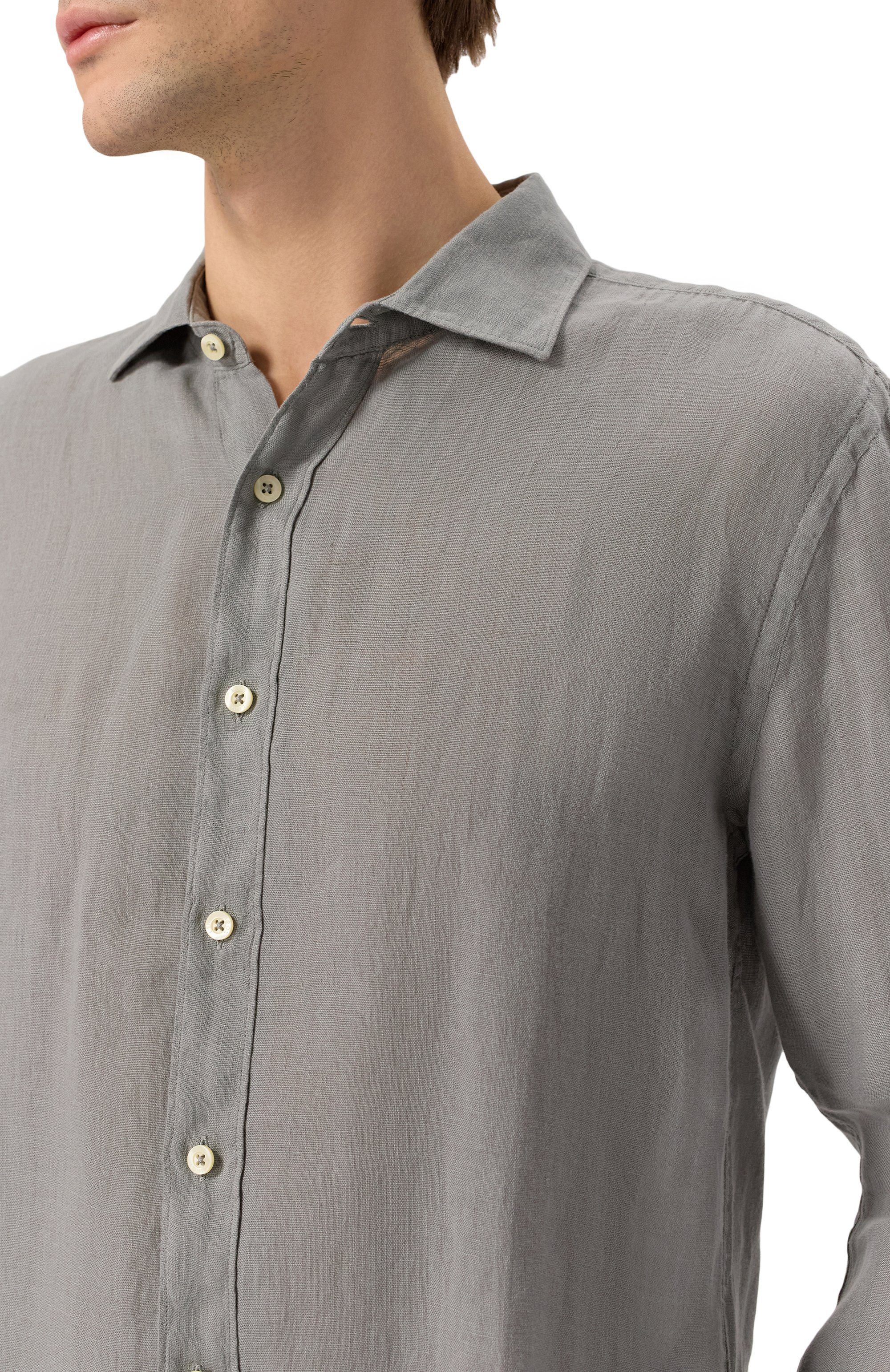 Льняная рубашка 120% LINO, арт. 32ALIM1311/0115/000, фото 5