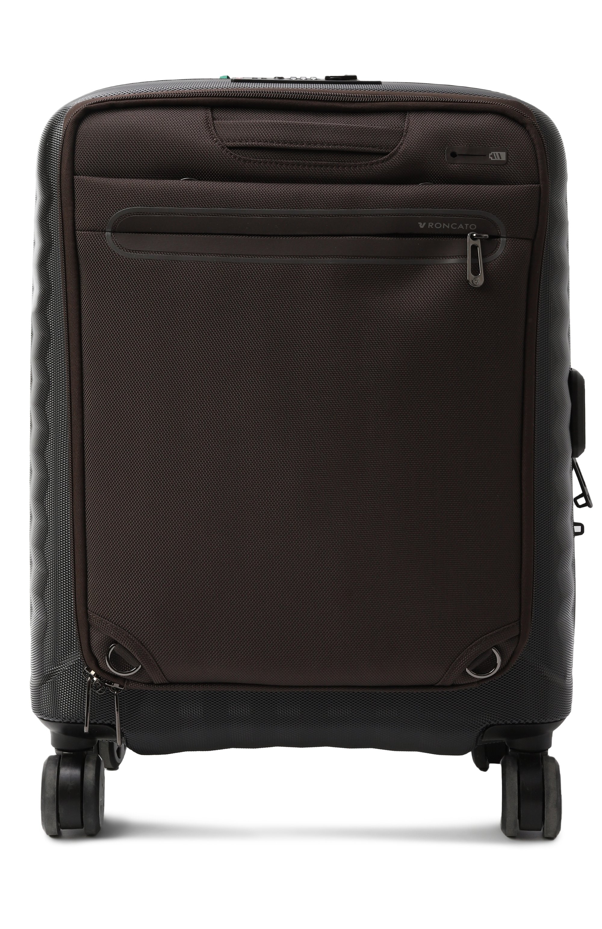 Чемодан double pr RONCATO черного цвета по цене 58900 руб., арт. 5147-0401, фото 1 Чемодан double pr RONCATO, арт. 5147-0401, фото 1