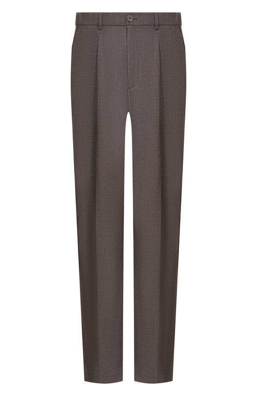 Шерстяные брюки Hevo T0RRECANNE24/L755 Коричневый T0RRECANNE24/L755