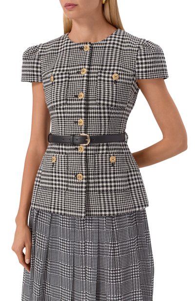 Платье SELF-PORTRAIT, арт. PF25-017MC-BW, фото 5