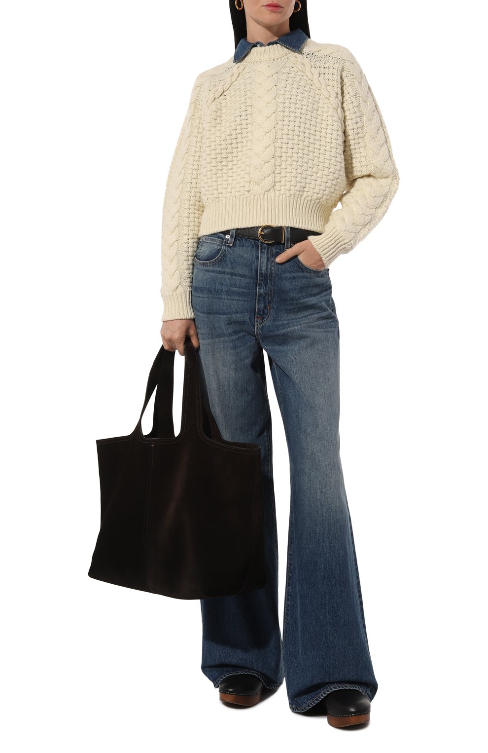 Сумка donna grande SANTONI, арт. DIBGA2555BA-FJN0, фото 7